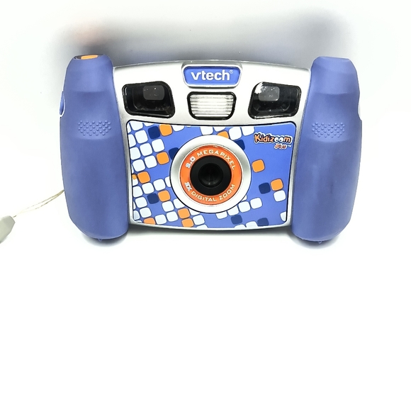 Vtech Kidizoom Plus 2.0 Megapixel Digital Camera 2x Zoom Blue Tested Wit… - Picture 3 of 13